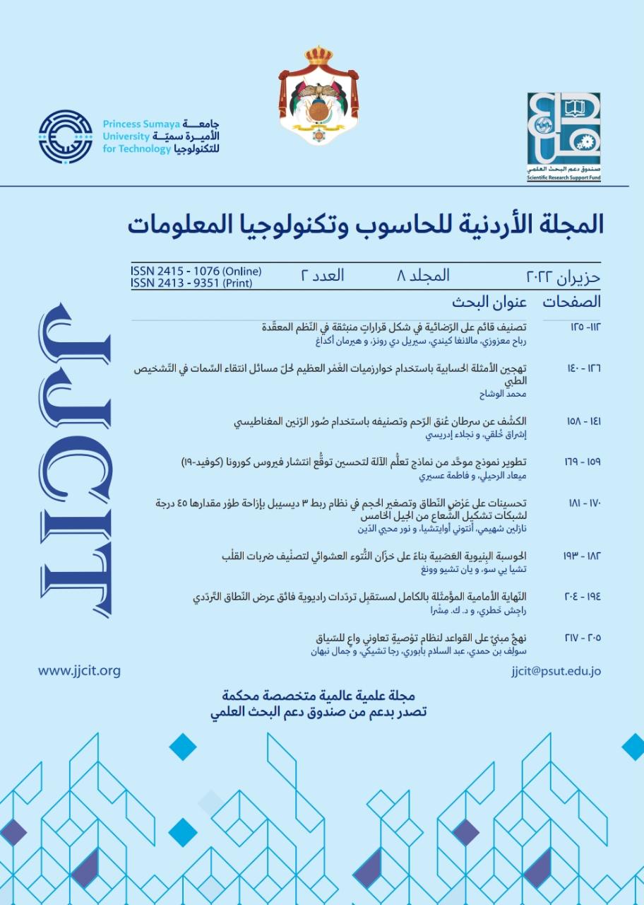 المجلة الأردنية للحاسوب وتكنولوجيا المعلومات في جامعة الأميرة سمية للتكنولوجيا ترتقي إلى تصنيف جديد في (SCOPUS)