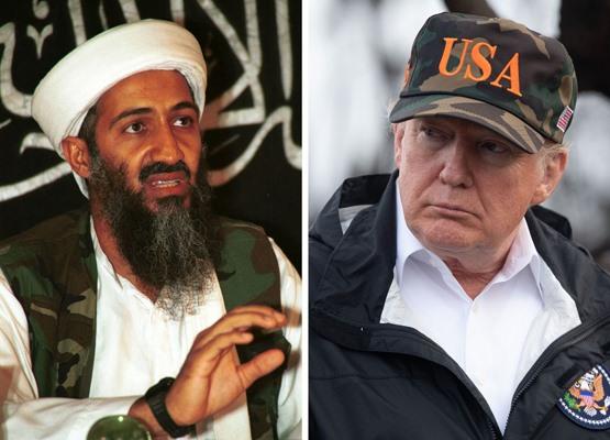 أسامة بن لادن حي ... ترامب يثير الجدل من جديد