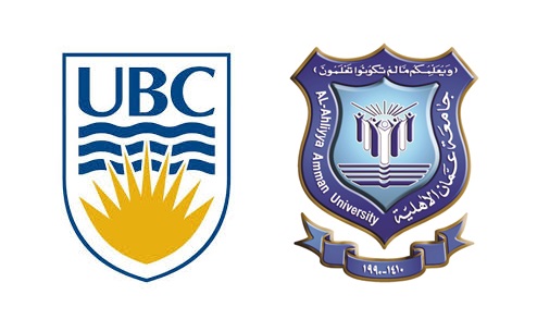مذكرة تفاهم بين عمان الأهلية وجامعة (British Columbia) الكندية