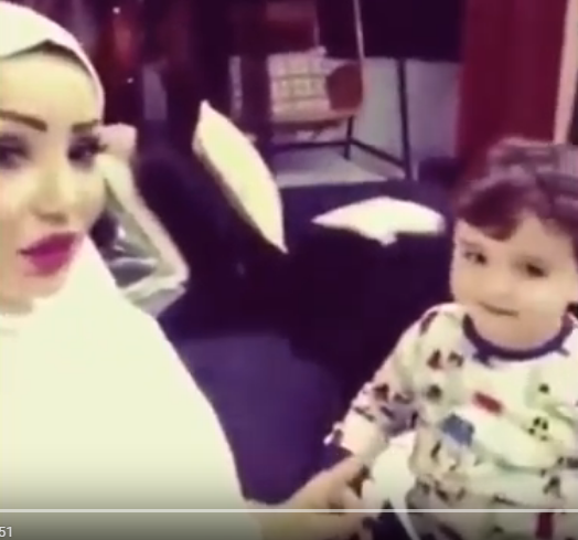 فيديو محزن جدا...اخر ما نشرته الفنانة دينا هارون مع ابنها قبل وفاتها