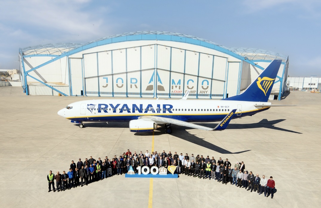 شركة 《Ryanair》 تعلن عن تعاون جديد يجمعها مع 》جورامكو》 لتوسيع اتفاقية الصيانة الثقيلة الأساسية إلى 10 خطوط