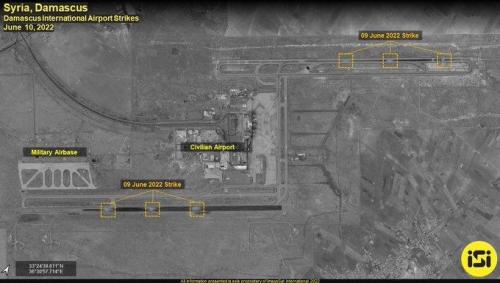 إسرائيل أبلغت روسيا بضرب مطار دمشق