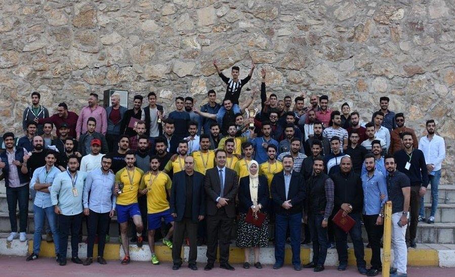 ختام فعاليات بطولة الصيدلة الكروية "الكرة تجمعنا" لطلبة جامعة عمان الأهلية