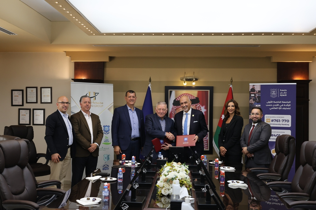 اتفاقية بين عمّان الأهلية ونادي السيارات الملكي لتعزيز التدريب العملي لطلبة الضيافة والسياحة ​​​​​​​