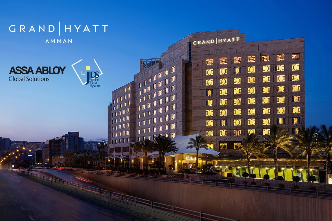فندق جراند حياة عمان يفعّل خدمة المفتاح الإلكتروني《 Mobile-Access Technology》