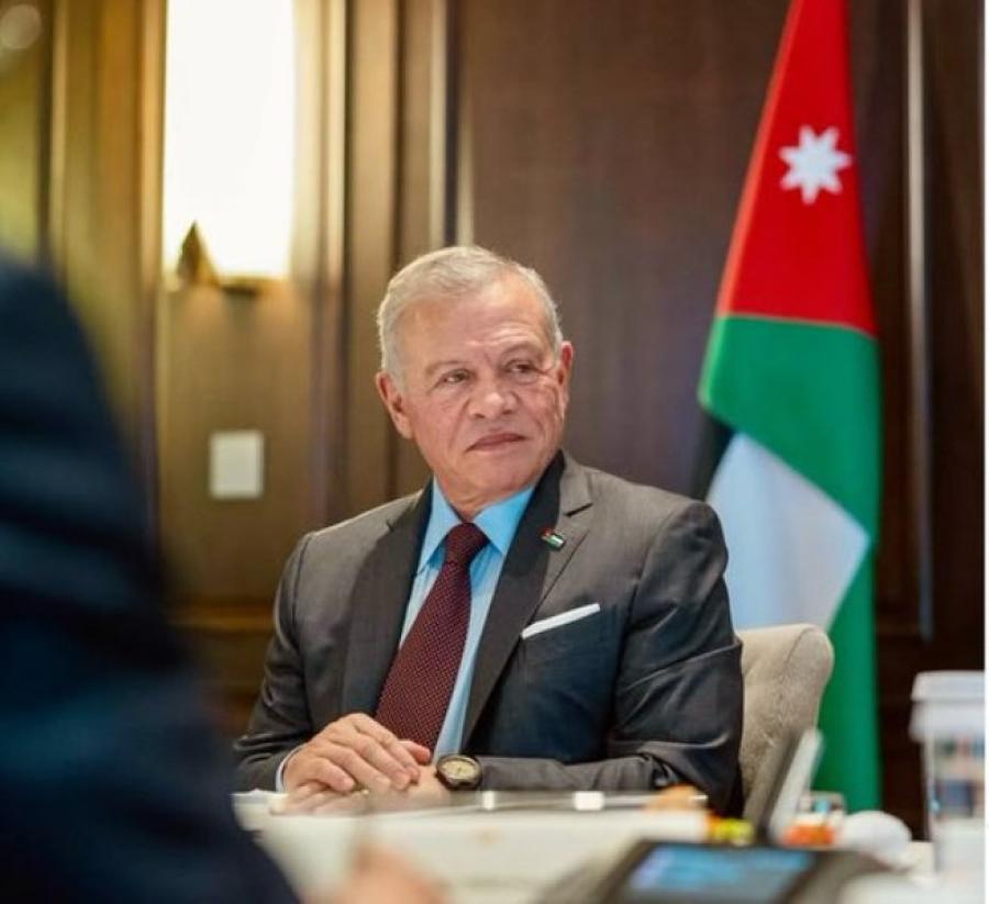الملك يجري اتصالا هاتفيا مع الرئيس اللبناني ويؤكد وقوف الأردن إلى جانب لبنان