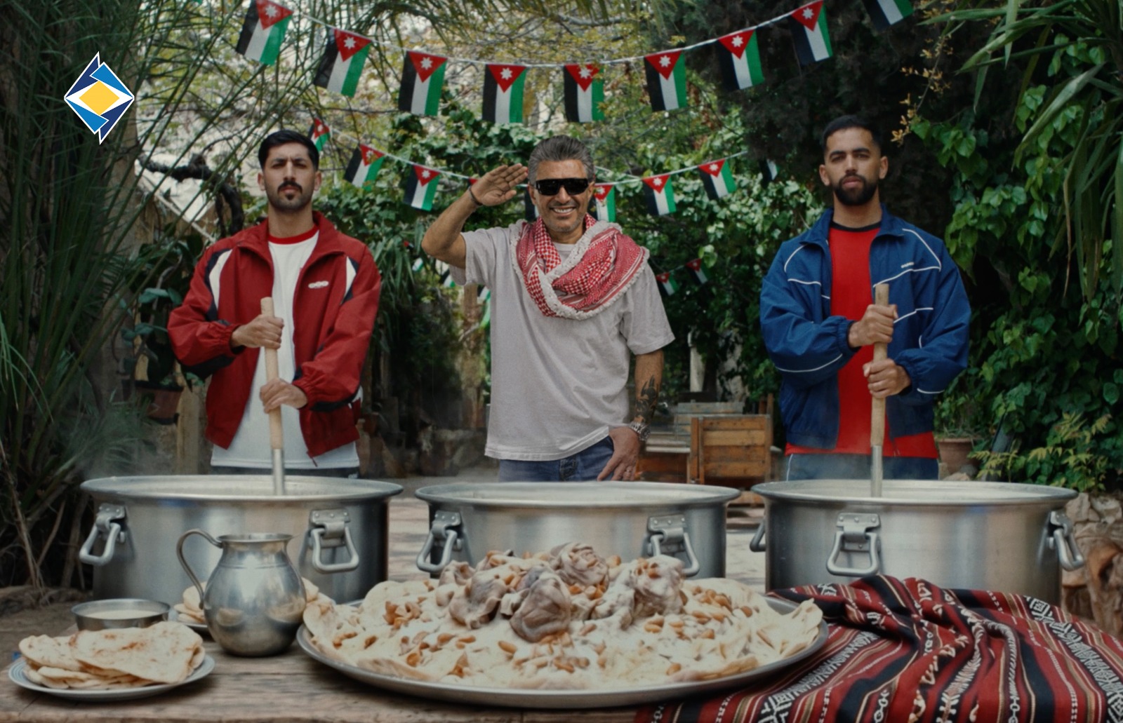 صوت الأردن عمر العبداللات يطلق 《هينا جينا》 دعماً للنشامى بالتعاون مع البنك الأردني الكويتي