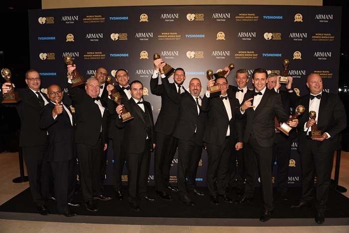 فندق جراند ميلينيوم عمّان يحصل على جائزة - الفندق الأكثر تميّزاً في خدمة الأعمال 2017 في الأردن