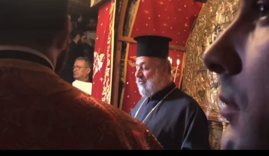 كلمة بطرك الروم الأرثوذكس كيريوس  ثيوفيلوس الثالث في قداس عيد الميلاد